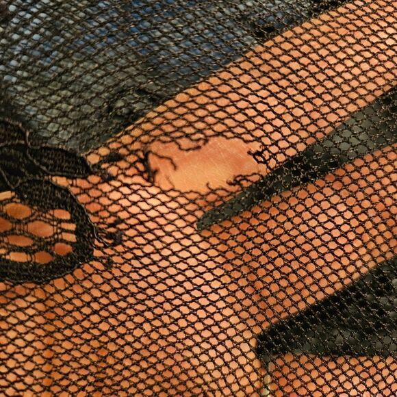 Torrid Sheer Babydoll Top. Black 4X - Picture 10 of 11